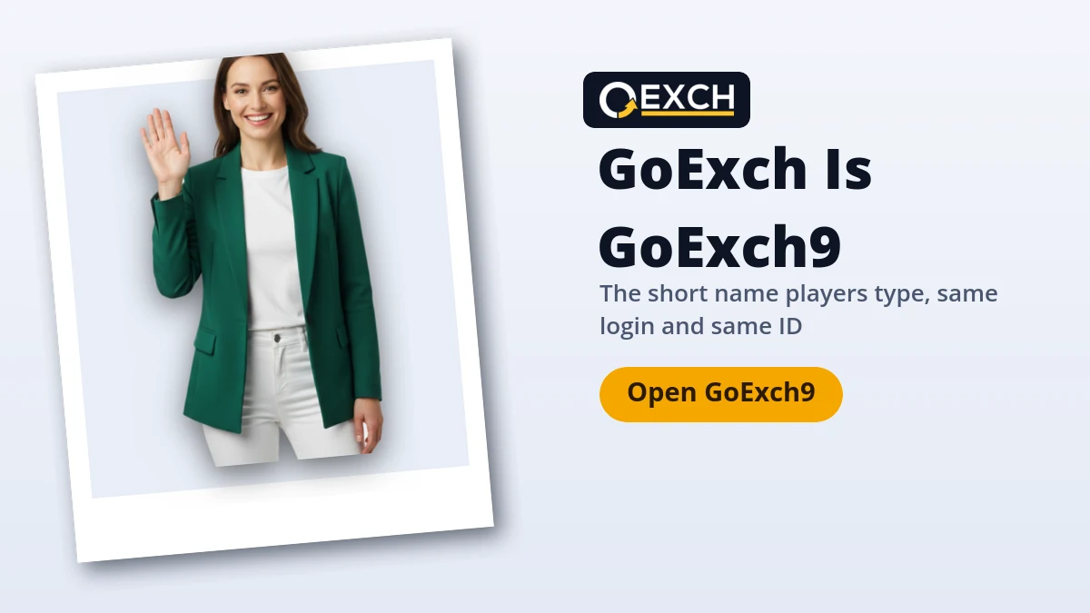 GoExch and GoExch9 same desk banner with the OExch9 logo and a sign-in button